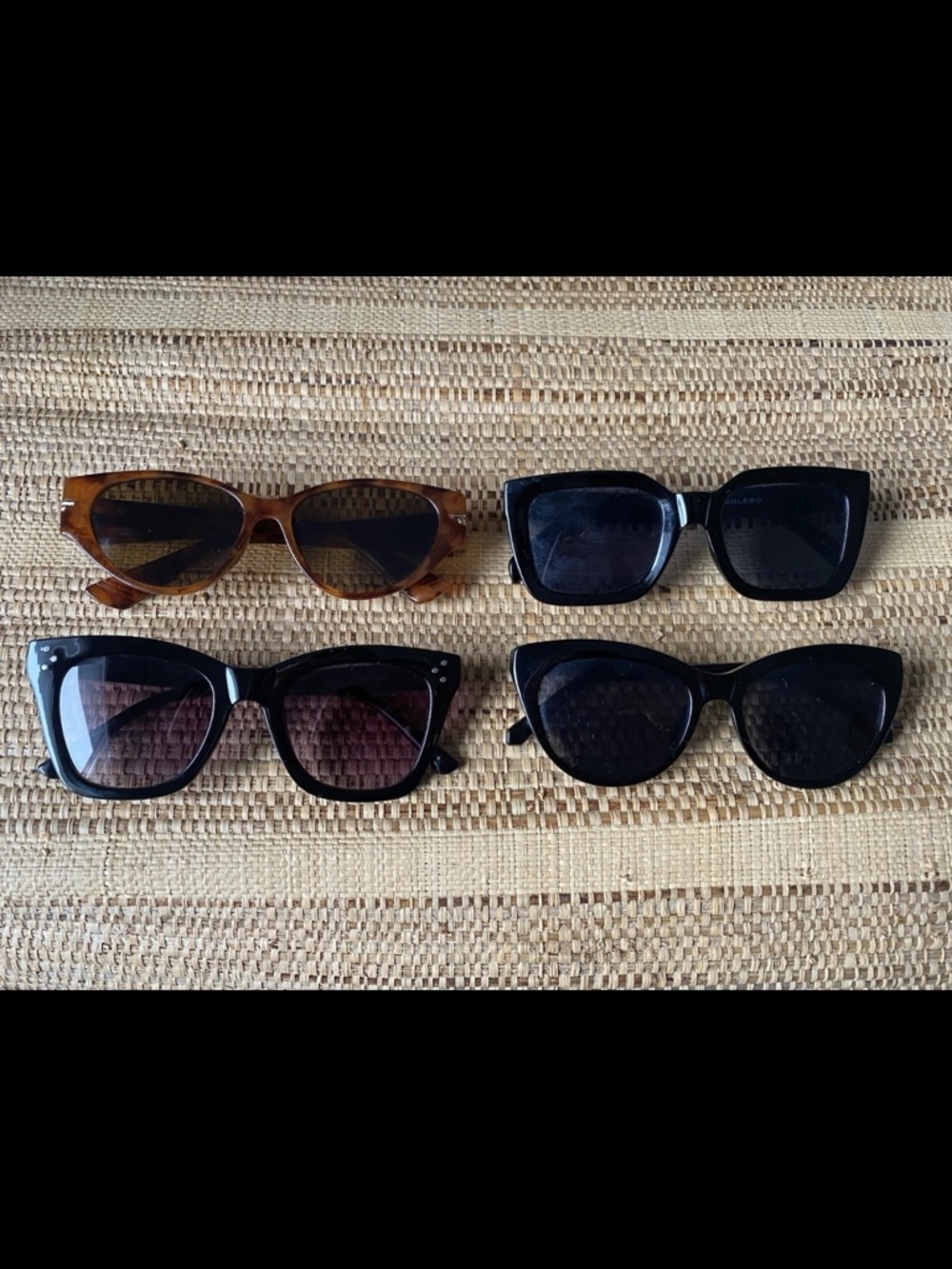 Reitmans Sunglasses Set - Brown Tortoise and Black Frames